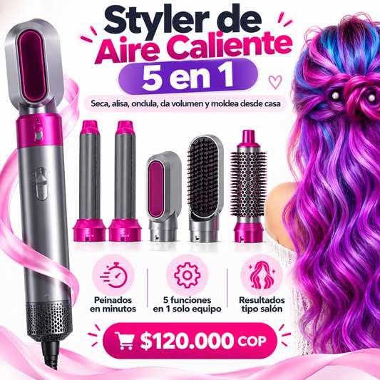 CEPILLO SECADOR 5 EN 1