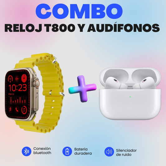 Airpods Pro 2 TC+Smart Watch T800